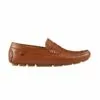 Aquila Connor Tan Leather Driving Shoes