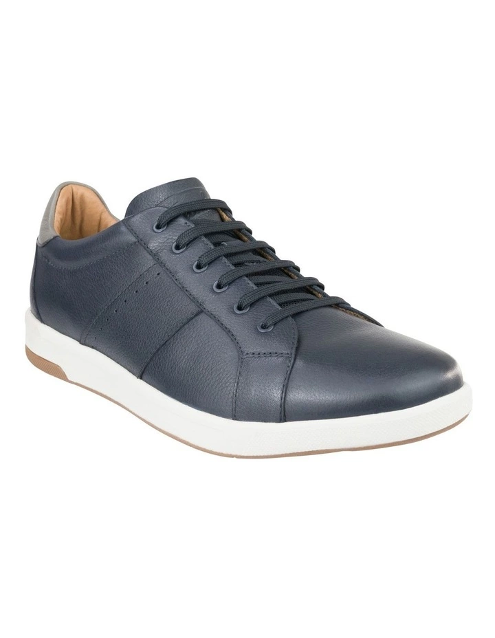 Florsheim Cross Over Navy Lace Sneaker 2 Florsheim Cross Over Navy Lace Sneaker - Image 2