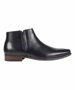 Julius Marlow Kelson Black Zip Ankle Boot