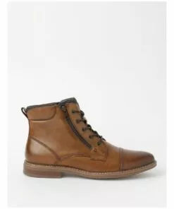 Blaq Sole Flex Tan Zip Boot