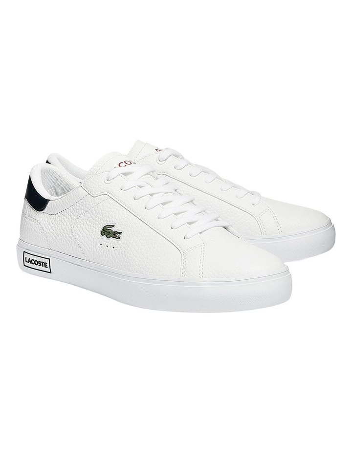 Lacoste Powercourt White Sneaker 2 Lacoste Powercourt White Sneaker - Image 2