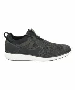 Florsheim Venture Black Knit Sneaker