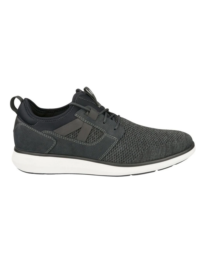 Florsheim Venture Black Knit Sneaker 1 Florsheim Venture Black Knit Sneaker