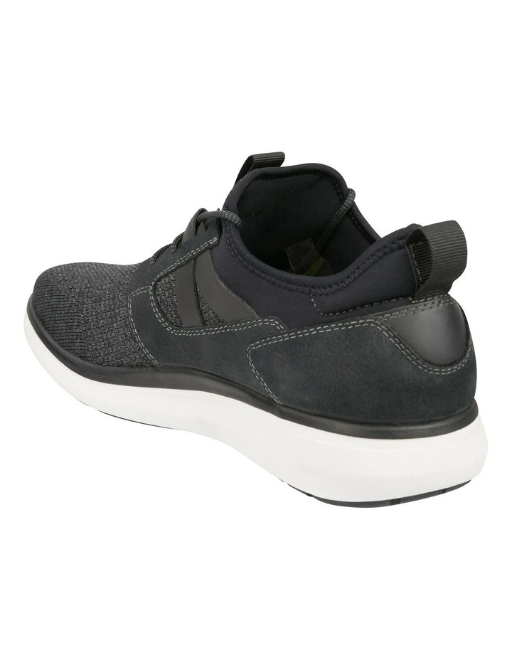 Florsheim Venture Black Knit Sneaker 3 Florsheim Venture Black Knit Sneaker - Image 3