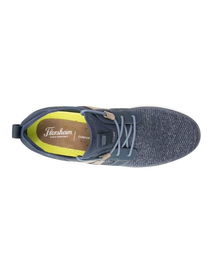 Florsheim Venture Navy Knit Sneaker 4 Florsheim Venture Navy Knit Sneaker - Image 4