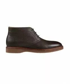 Aquila Boston Brown Leather Desert Boots