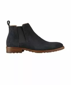 Aquila Roarke Charcoal Suede Chelsea Boots