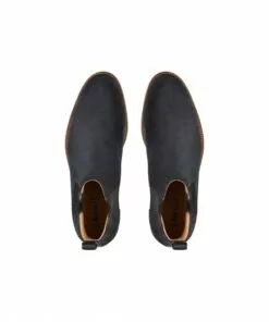 Aquila Roarke Charcoal Suede Chelsea Boots -Shoes Sales 821455300 3 720x928