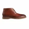 Aquila Boston Tan Leather Desert Boots
