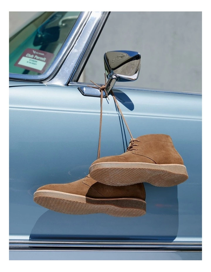 Aquila Boston Tobacco Suede Desert Boots 4 Aquila Boston Tobacco Suede Desert Boots - Image 4