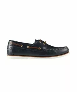 Aquila Manly Leather Boat Shoes