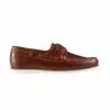 Aquila Manly Leather Boat Shoes