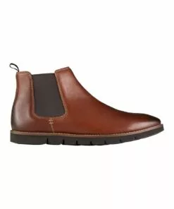 AQ by Aquila Mansfield Leather Chelsea Boots