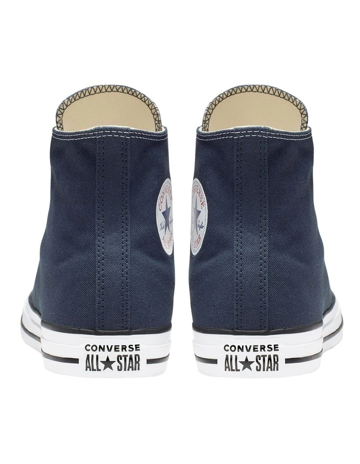 Converse Chuck Taylor All Star Navy Hi Top Sneaker 4 Converse Chuck Taylor All Star Navy Hi Top Sneaker - Image 4