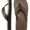 Quiksilver MENS CARVER NATURAL LEATHER SANDALS