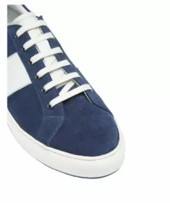 Oxford Harvey Navy Suede Trainers -Shoes Sales 843313960 4 720x928