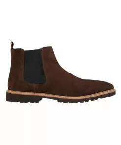Oxford Atlas Chocolate Suede Chelsea Boots