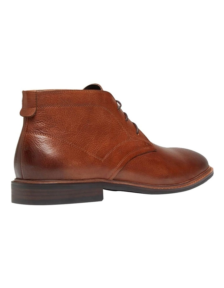 Oxford Regis Tobacco Leather Chukka Boots 3 Oxford Regis Tobacco Leather Chukka Boots - Image 3