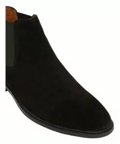 Oxford Willis Black Suede Chelsea Boots -Shoes Sales 843474520 4 720x928
