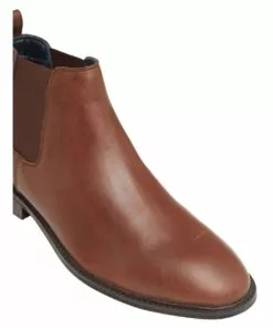 Oxford Guss Brown Oil Pull Up Chelsea Boots -Shoes Sales 843474700 4 720x928