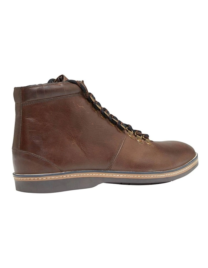 Oxford Truman Brown Hybrid Hiker Leather Boots 3 Oxford Truman Brown Hybrid Hiker Leather Boots - Image 3
