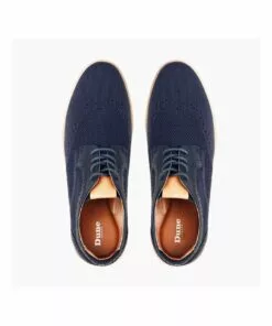 Dune London Barbed - Navy -Shoes Sales 847547920 3 720x928