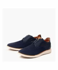 Dune London Barbed - Navy -Shoes Sales 847547920 4 720x928
