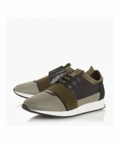 Dune London Trap Di - Khaki -Shoes Sales 847554040 4 720x928