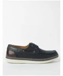 Reserve Watson Navy Boat Shoe