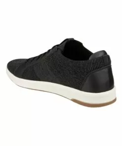 Florsheim Cross Over Black Knit Lace Sneaker -Shoes Sales 851116600 3 720x928