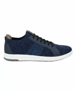 Florsheim Cross Over Navy Knit Lace Sneaker