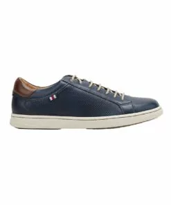 Hush Puppies Tucker Navy Burnish Shoe