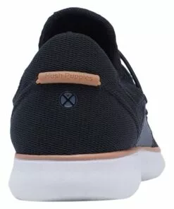 Hush Puppies The Good Bungee Black Textile Sneaker -Shoes Sales 852153400 6 720x928