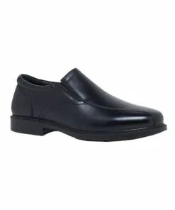 Hush Puppies Parker Black Slip On Dress Shoe -Shoes Sales 852153490 3 720x928