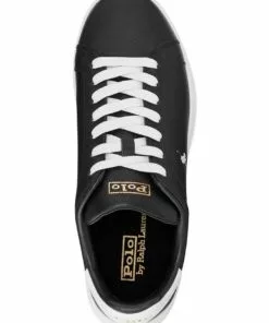 Polo Ralph Lauren Heritage Court II Leather Sneaker -Shoes Sales 853740910 4 720x928
