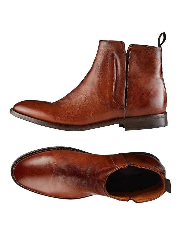 Aquila Brookes Leather Chelsea Boots 2 Aquila Brookes Leather Chelsea Boots - Image 2