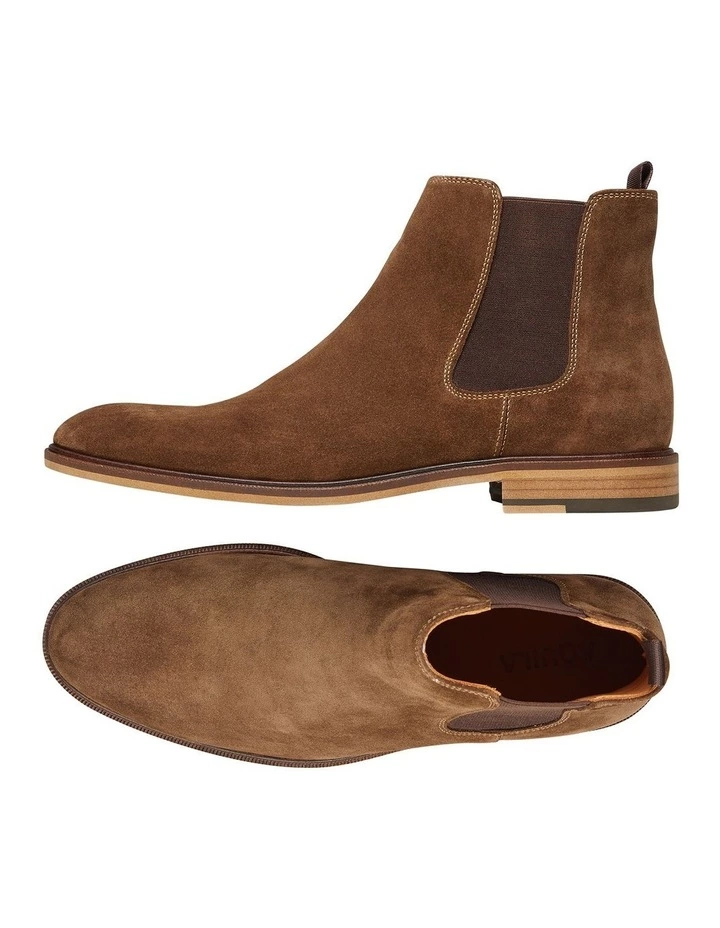 Aquila Delmar Suede Chelsea Boots 2 Aquila Delmar Suede Chelsea Boots - Image 2