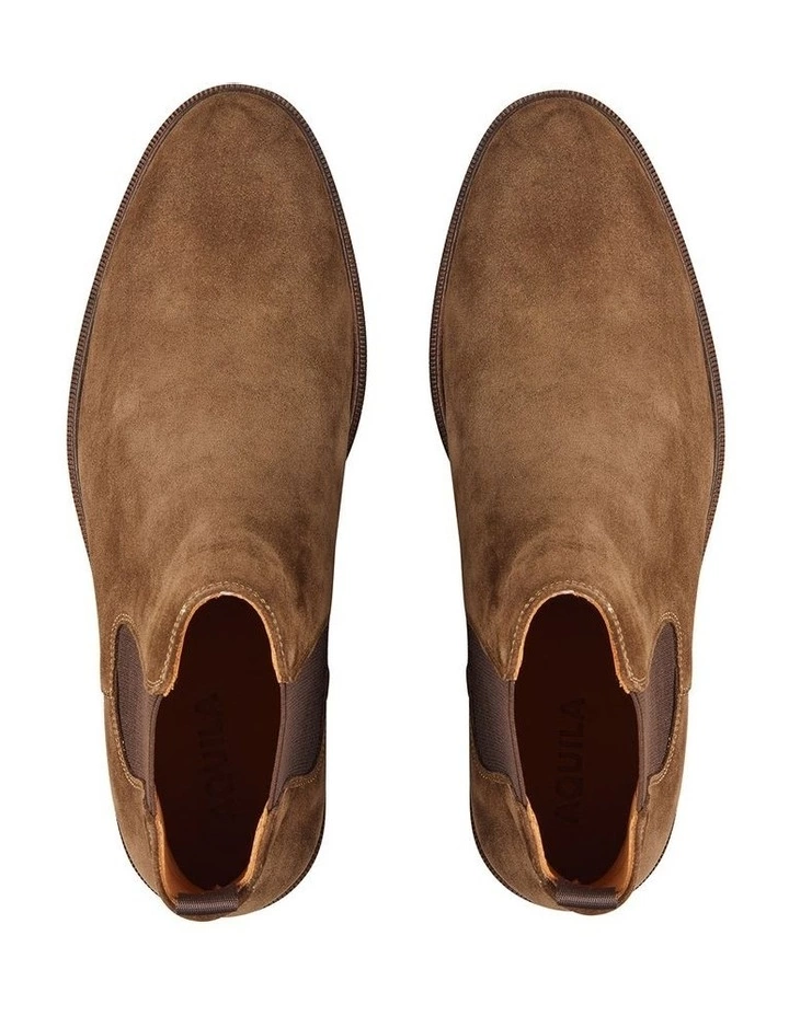 Aquila Delmar Suede Chelsea Boots 3 Aquila Delmar Suede Chelsea Boots - Image 3