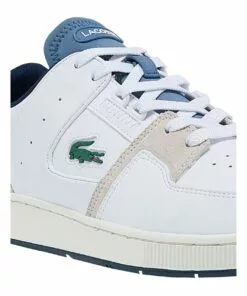 Lacoste Court Cage 0321 1 SMA Sneaker White/Blue -Shoes Sales 857565820 6 720x928