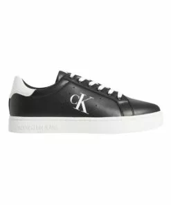 Calvin Klein Cupsole Black Laceup Sneaker