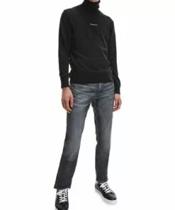 Calvin Klein Cupsole Black Laceup Sneaker -Shoes Sales 858961900 5 720x928