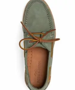 Rodd & Gunn Brigham St Boat Shoe - Army -Shoes Sales 859831750 7 720x928