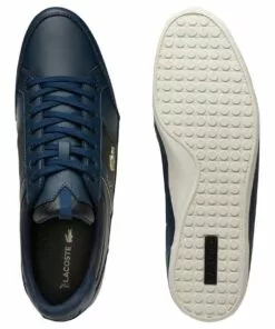 Lacoste Chaymon CMA Navy Leather Sneaker -Shoes Sales 860330440 4 720x928