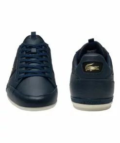 Lacoste Chaymon CMA Navy Leather Sneaker -Shoes Sales 860330440 5 720x928