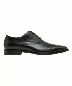 Oxford Christopher Black Goodyear Welted Shoes