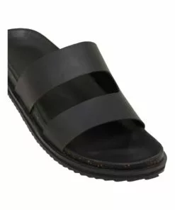 Oxford Xander Black Leather Slides -Shoes Sales 863056900 4 720x928