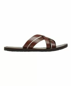 Oxford Rudy Brown Leather Fisherman Sandals