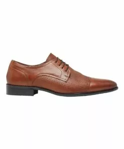 Oxford Heathfield Tan Leather Derby Shoes