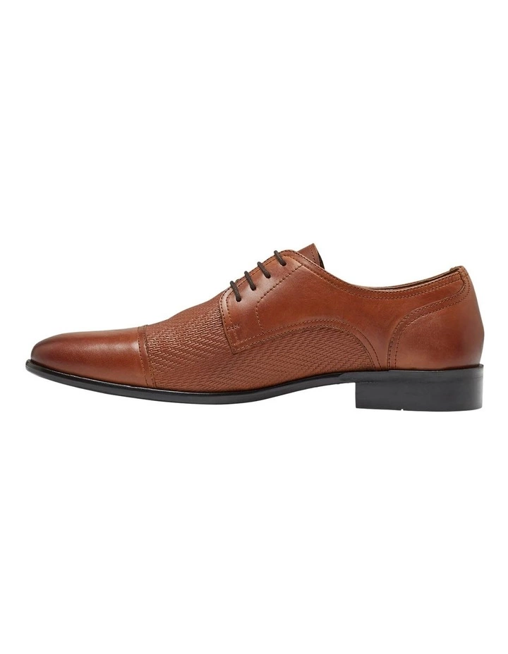 Oxford Heathfield Tan Leather Derby Shoes 2 Oxford Heathfield Tan Leather Derby Shoes - Image 2