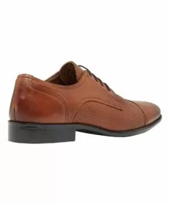 Oxford Heathfield Tan Leather Derby Shoes 6 Oxford Heathfield Tan Leather Derby Shoes -Shoes Sales 863064460 3 720x928